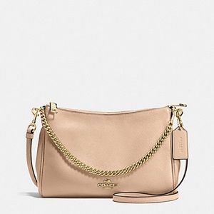 CARRIE CROSSBODY IN PEBBLE LEATHER